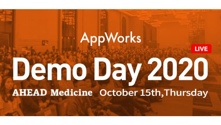 AHEAD Medicine is presenting at Appworks Demo Day on Oct 15th Taipei time. Register to listen to the presentation on Livestream.