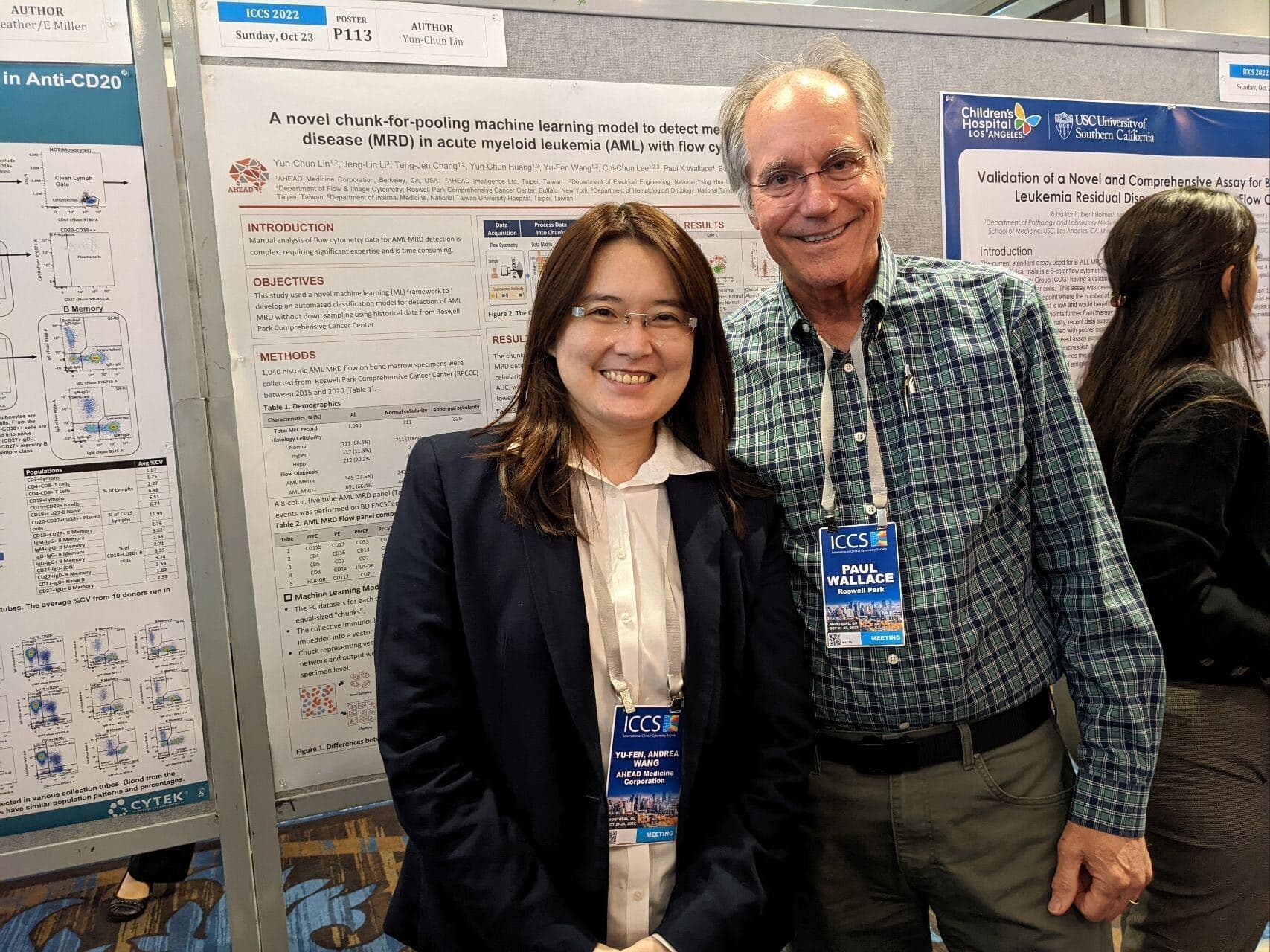 A novel chunk-for-pooling machine learning model to detect measurable residual disease (MRD) in acute myeloid leukemia (AML) with flow cytometric data